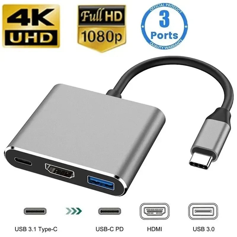 USB C Hub USB Splitter 8 in 1 USB Extender with 4 USB Port 1 USBC Port TF/SD Card Reader Audio Output Compatible for MacBook Mica.Wish_23Business