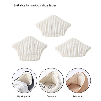 3pairs/6pairs Insoles Patch Heel Pads for Sport Shoes Back Sticker Adjustable Size Antiwear Feet Pad Cushion Insert Insole Mica.Wish_23Business