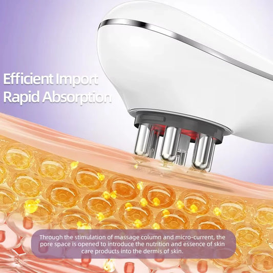 NEW 2 in 1 Electric Cellulite Massager Body Sculpting Machine for Leg Abdomen Waist Arm Microcurrent Facial Device for Skin Care Mica.Wish_23Business