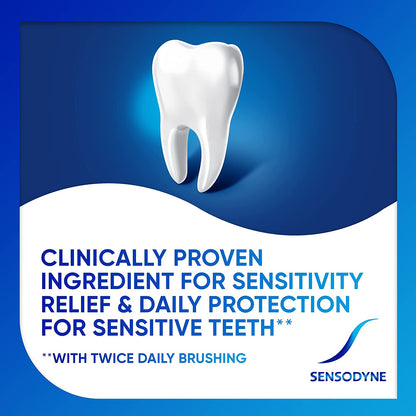 Repair and Protect Whitening Toothpaste for Sensitive Teeth and Cavity Prevention, 3.4 Oz (Pack of 2)