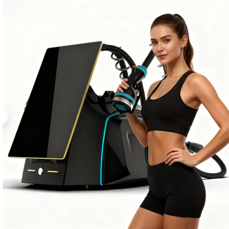 Upgraded With 3 Handles Cool Wave Body Shaping Machine Skin Tightening Body Sculpt Fat Loss Skin Care Beauty Tool Mica.Wish_23Business
