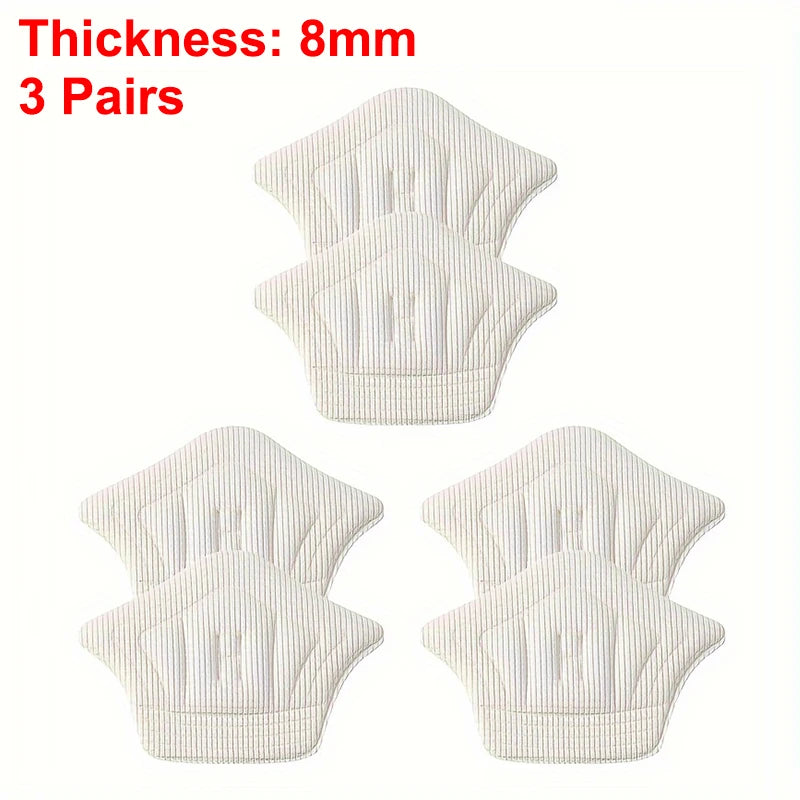 3pairs/6pairs Insoles Patch Heel Pads for Sport Shoes Back Sticker Adjustable Size Antiwear Feet Pad Cushion Insert Insole Mica.Wish_23Business