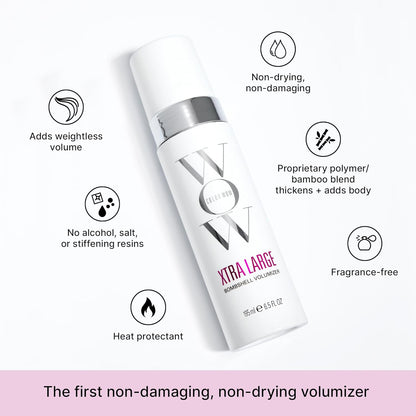 COLOR WOW Xtra Large Bombshell Volumizer – Innovative Alcohol-Free Formula for Enduring Volume and Thickness