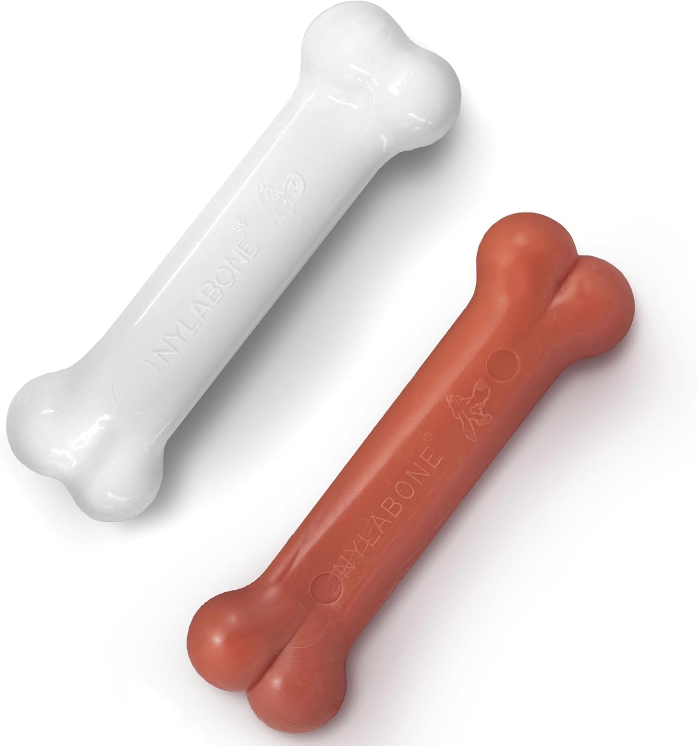 Original Power Chew Dog Toy, Durable Chew for Aggressive Chewers, Bacon & Chicken Flavor, Medium Size (up to 35 lbs), 2 Pack