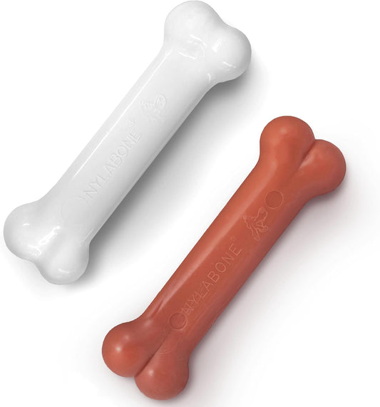 Original Power Chew Dog Toy, Durable Chew for Aggressive Chewers, Bacon & Chicken Flavor, Medium Size (up to 35 lbs), 2 Pack
