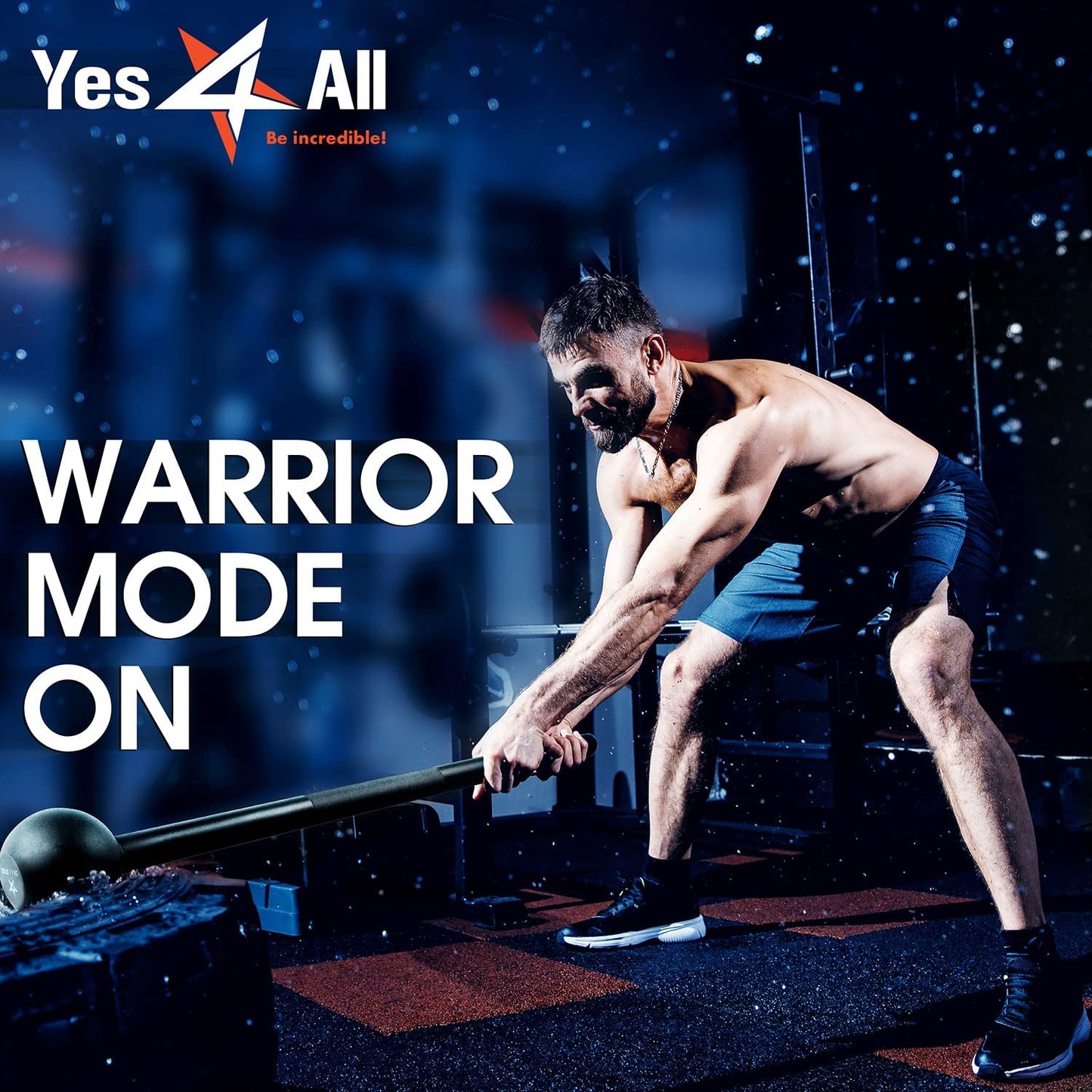 Elevate Your Strength Training with Our Versatile Steel Mace Bell - Perfect for Full Body, Shoulder, Grip, and Forearm Workouts - Available in 5 to 30 LB for All Fitness Levels