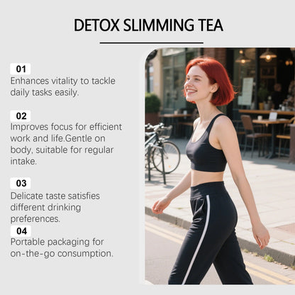 Skin Firming & Body Contouring Tea - Slim Rhyme Care Blend | Boosts Metabolism to Reduce Bloating and Define Waistline Mica.Wish_23Business