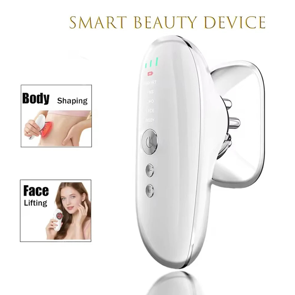 NEW 2 in 1 Electric Cellulite Massager Body Sculpting Machine for Leg Abdomen Waist Arm Microcurrent Facial Device for Skin Care Mica.Wish_23Business