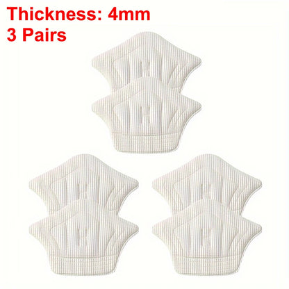 3pairs/6pairs Insoles Patch Heel Pads for Sport Shoes Back Sticker Adjustable Size Antiwear Feet Pad Cushion Insert Insole Mica.Wish_23Business