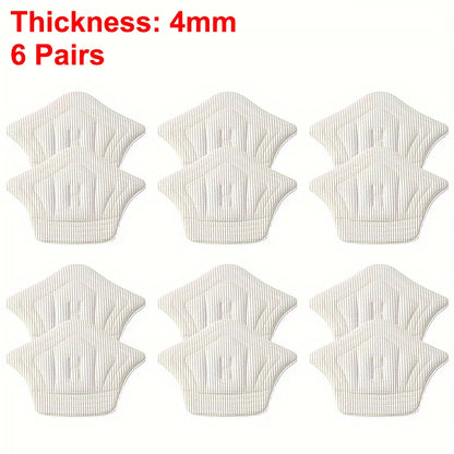 3pairs/6pairs Insoles Patch Heel Pads for Sport Shoes Back Sticker Adjustable Size Antiwear Feet Pad Cushion Insert Insole Mica.Wish_23Business