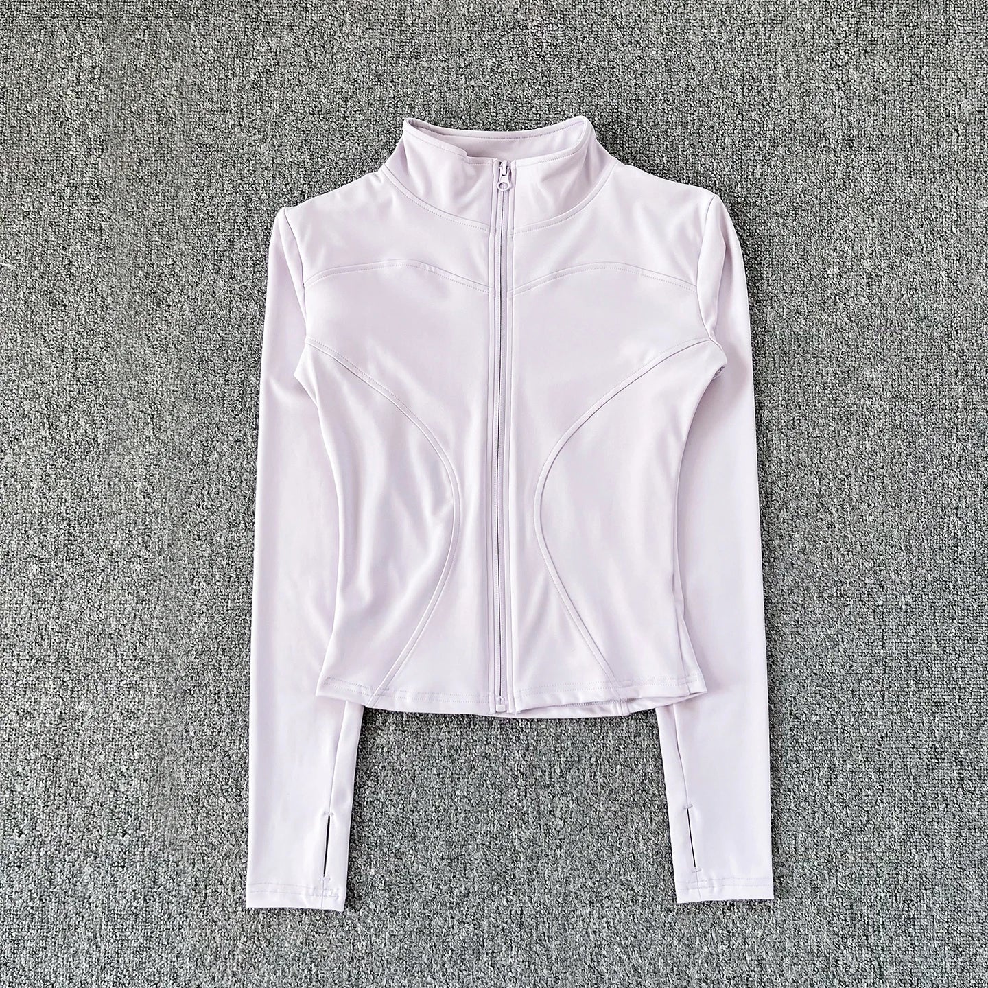 Women Sport Jacket Long Sleeve Shirt Workout Coat Gym Training Clothing Yoga Sportswear Mica.Wish_23Business