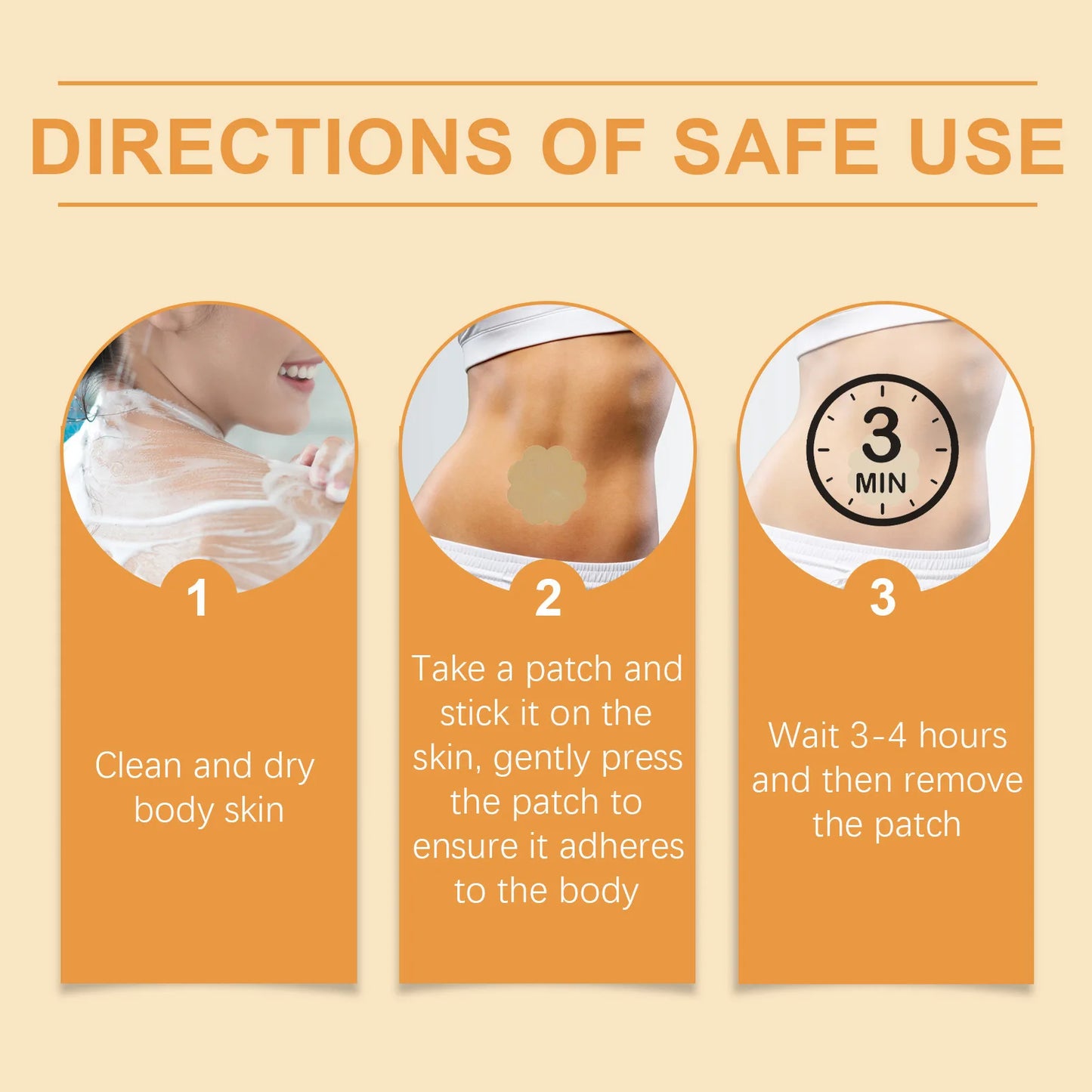 Bee Venom Body Shaping Patches Firm Sagging Skin Lift Contour Promote Blood Circulation Breathable Portable Body Firming Patch Mica.Wish_23Business