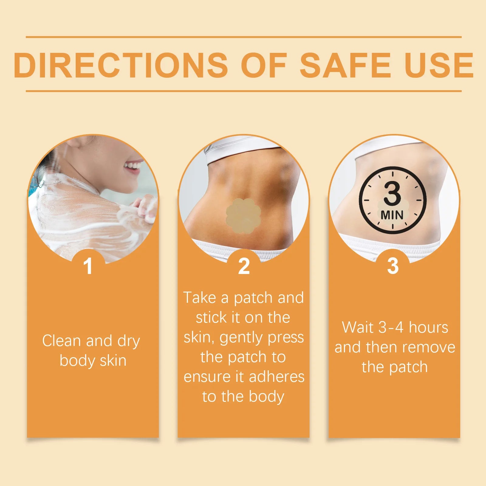 Bee Venom Body Shaping Patches Firm Sagging Skin Lift Contour Promote Blood Circulation Breathable Portable Body Firming Patch Mica.Wish_23Business