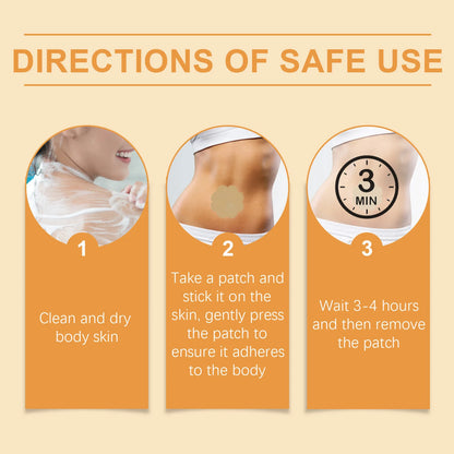 Bee Venom Body Shaping Patches Firm Sagging Skin Lift Contour Promote Blood Circulation Breathable Portable Body Firming Patch Mica.Wish_23Business