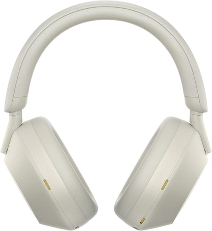 WH-1000XM5 Premium Noise-Canceling Headphones with Auto NC Optimizer, 30-Hour Battery Life, and Alexa Voice Control in Silver