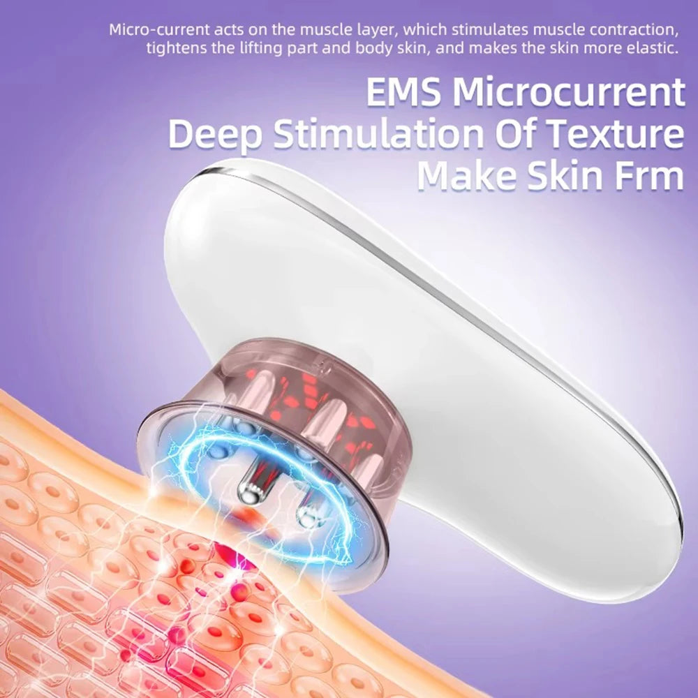 NEW 2 in 1 Electric Cellulite Massager Body Sculpting Machine for Leg Abdomen Waist Arm Microcurrent Facial Device for Skin Care Mica.Wish_23Business
