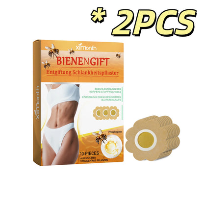 Bee Venom Body Shaping Patches Firm Sagging Skin Lift Contour Promote Blood Circulation Breathable Portable Body Firming Patch Mica.Wish_23Business