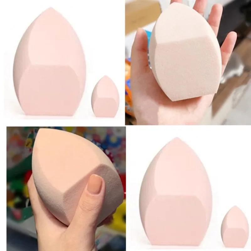 10Pcs Large Makeup Sponge High Elastic Cosmetic Blender Puff Foundation Powder Cream Make up Applicator Tool Wet Dry Dual Use