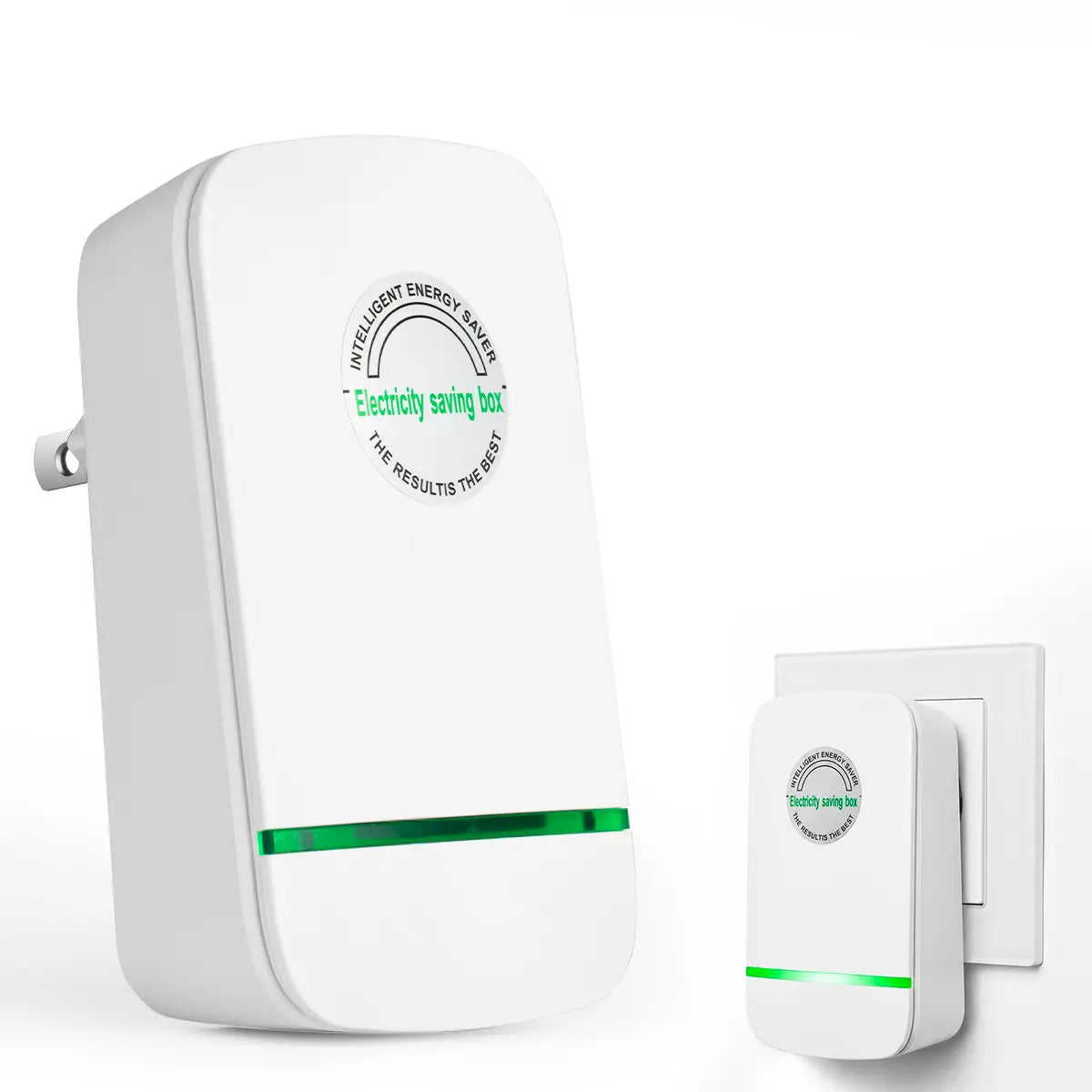 Plug-In Power Box with US Plug 2026 Updated Design Compatible with 90–250V Input Range