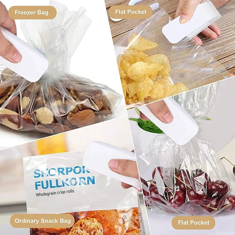 Mini Hea Bag Seal Machine Package Sealer Bags Thermal Plastic Food Bag Mica.Wish_23Business