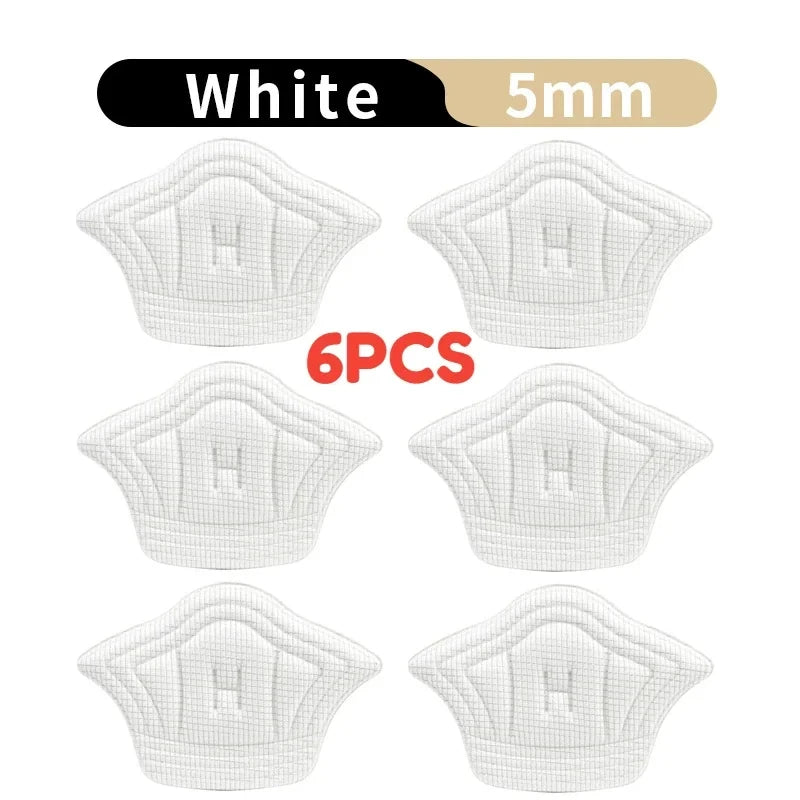 3pairs/6pairs Insoles Patch Heel Pads for Sport Shoes Back Sticker Adjustable Size Antiwear Feet Pad Cushion Insert Insole Mica.Wish_23Business