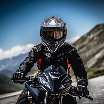 Adult Off-Road Full Face Motorcycle Helmet for Motocross, ATV, and BMX - DOT Approved