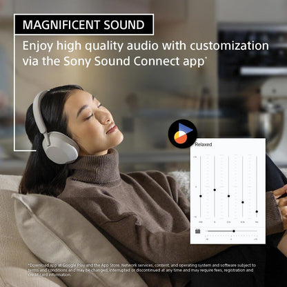WH-1000XM5 Premium Noise-Canceling Headphones with Auto NC Optimizer, 30-Hour Battery Life, and Alexa Voice Control in Silver